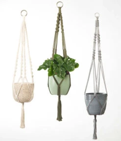 Dehner Makramee-Ampel -Biohort || LECHUZA Verkaufsgeschäft 2061968 4409132 WE MO 002 AmpelMakramee