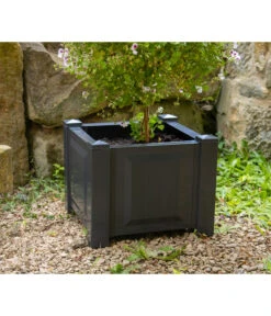 KHW Kunststoff-Pflanzkasten, 43 X 43 X 41 Cm -Biohort || LECHUZA Verkaufsgeschäft 2549376 WE DE 001 Kasten43cmanthrazit