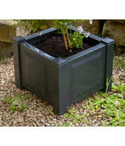 KHW Kunststoff-Pflanzkasten, 43 X 43 X 41 Cm -Biohort || LECHUZA Verkaufsgeschäft 2549376 WE DE 002 Kasten43cmanthrazit