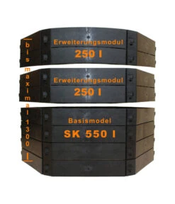 KHW Kunststoff-Schnellkomposter, 550 Liter -Biohort || LECHUZA Verkaufsgeschäft 2551356 WE DE 003 KHWKunststoffSchnellkomposter550Liter