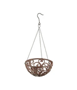Dehner Gusseisen-Hängeampel Katalonien Mit Kokoseinlage, Rund, Rost, Ca. Ø30/H15 Cm 10 Dehner Gusseisen-Hängeampel Katalonien Mit Kokoseinlage, Rund, Rost, Ca. Ø30/H15 Cm -Biohort || LECHUZA Verkaufsgeschäft 2745461 BildD 001 HaengeampelBasketHangingbasket30Cm