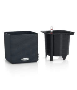 LECHUZA® CUBE Color, All-in-One Set -Biohort || LECHUZA Verkaufsgeschäft 3179769 PR FS 003 CubeColor16KomplettsetSchiefergrauLechuza