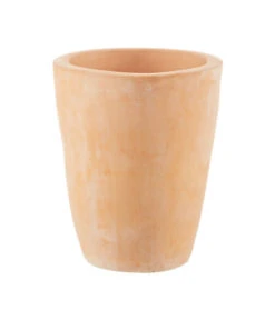 Terrakotta-Pflanztopf Bardolino, Konisch, Antik-terrakotta
