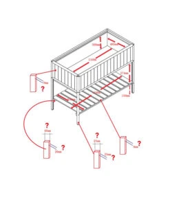 Habau Hochbeet Mit Aluminiumrahmen, Ca. B115/H89/T53,5 Cm -Biohort || LECHUZA Verkaufsgeschäft 4031183 WE DE 001 HochbeetAlu
