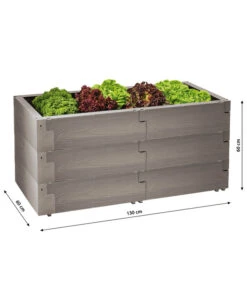 Juwel Hochbeet Timber, 3-reihig, Ca. B130/H60/T60 Cm -Biohort || LECHUZA Verkaufsgeschäft 4268413 WE BG 001 HochbeetTimber3Reihig