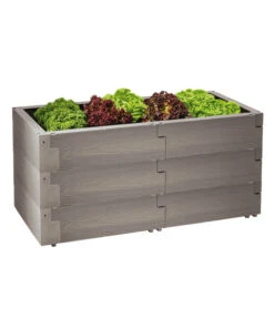 Juwel Hochbeet Timber, 3-reihig, Ca. B130/H60/T60 Cm