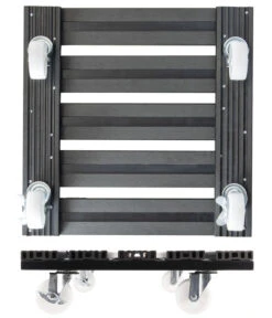 Wagner WPC-Pflanzenroller, 38 X 38 Cm, Anthrazit -Biohort || LECHUZA Verkaufsgeschäft 4272480 WE DE 006 MULTIROLLERWPC