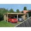 Weka Doppelcarport 618, Mit Stahldach 2 Weka Doppelcarport 618, Mit Stahldach -Biohort || LECHUZA Verkaufsgeschäft 4308821 WE MO 001 WekaDoppelcarport618mitPVC KunststoffdachCarportAbstellplatzAutounterstandUnterstandSchutzdach