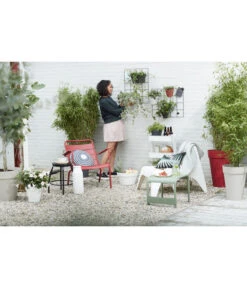 Elho Metall-Wandgitter Für Töpfe Loft Urban Green Wall Gestell, Ca. B47,3/H59/T1,5 Cm, Schwarz -Biohort || LECHUZA Verkaufsgeschäft 4315917 WE MO 003 elhoMetallWandgitterLoftUrbanGreenWall