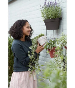 Elho Metall-Wandgitter Für Töpfe Loft Urban Green Wall Gestell, Ca. B47,3/H59/T1,5 Cm, Schwarz -Biohort || LECHUZA Verkaufsgeschäft 4315917 WE MO 006 elhoMetallWandgitterfuerToepfeBlumentopfurbangardening