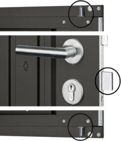 Biohort Gerätehaus AvantGarde® Gr. A3, Ca. B180/H218/T300 Cm -Biohort || LECHUZA Verkaufsgeschäft 4416988 WE DE 001 Biohort3fachVerriegelung BiohortAvantGarde