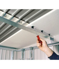 Biohort Gerätehaus AvantGarde® Gr. A4, Ca. B180/H222/T380 Cm 12 Biohort Gerätehaus AvantGarde® Gr. A4, Ca. B180/H222/T380 Cm -Biohort || LECHUZA Verkaufsgeschäft 4417085 WE DE 003 Dachisolierung BiohortAvantGarde Detail