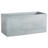 Scheurich Kunststoff-Kasten C-Cube Long, Rechteckig -Biohort || LECHUZA Verkaufsgeschäft 4496873 WE FS 001 ScheurichBlumenkastenCubeLongStonyGrey