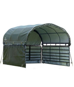 Shelter Logic Erweiterung Für Pferdestallüberdachung, Ca. B370/H170/T370 Cm