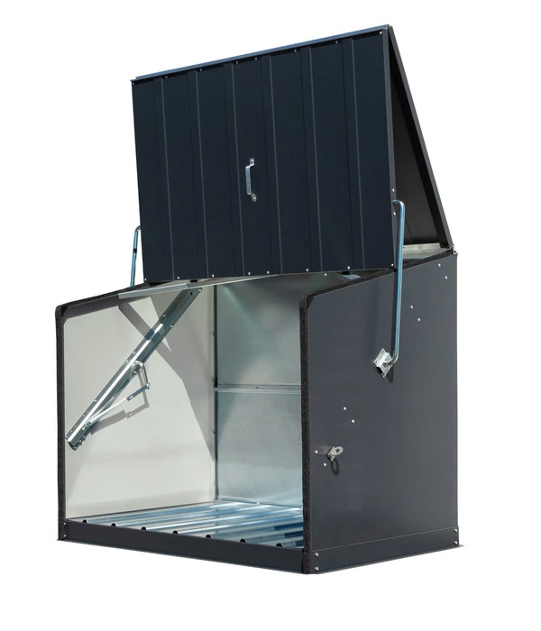 Trimetals Fahrradbox Stowaway, Ca. B138/H113/T89 Cm 4 Trimetals Fahrradbox Stowaway, Ca. B138/H113/T89 Cm – Bild 2