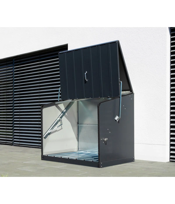 Trimetals Fahrradbox Stowaway, Ca. B138/H113/T89 Cm 5 Trimetals Fahrradbox Stowaway, Ca. B138/H113/T89 Cm – Bild 3