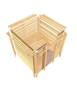 Wolff Finnhaus Innensauna Basic Nikos, Ca. B259/H205/T210 Cm -Biohort || LECHUZA Verkaufsgeschäft 6618755 WE DE 001 FinnhausInnensaunaBasicNikos