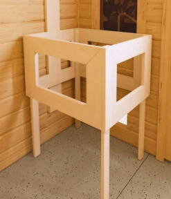 Wolff Finnhaus Innensauna Basic Nikos, Ca. B259/H205/T210 Cm -Biohort || LECHUZA Verkaufsgeschäft 6618755 WE DE 004 FinnhausInnensaunaBasicNikos