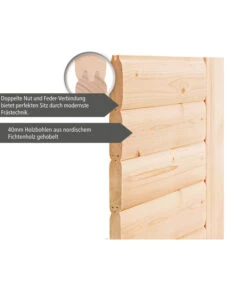 Wolff Finnhaus Innensauna Basic Nikos, Ca. B259/H205/T210 Cm -Biohort || LECHUZA Verkaufsgeschäft 6618755 WE DE 006 FinnhausInnensaunaBasicNikos