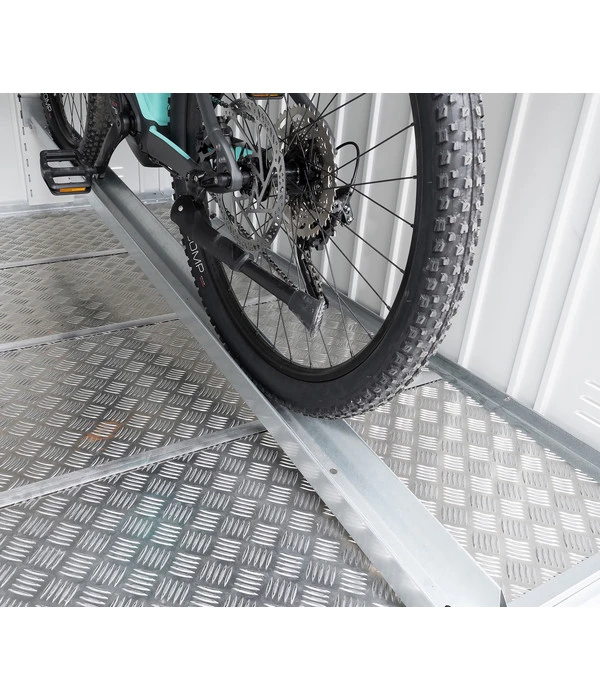 Biohort Fahrradschiene MiniGarage L, Ca. B17,9/H139,5/T199,9 Cm 5 Biohort Fahrradschiene MiniGarage L, Ca. B17,9/H139,5/T199,9 Cm – Bild 3