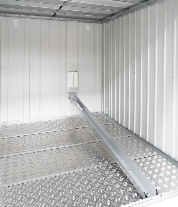 Biohort Fahrradschiene MiniGarage L, Ca. B17,9/H139,5/T199,9 Cm 3 Biohort Fahrradschiene MiniGarage L, Ca. B17,9/H139,5/T199,9 Cm