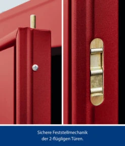 Hörmann Berry-Gerätehaus Classic-S Typ 1, Ca. B258,8/H216/T121,3 Cm -Biohort || LECHUZA Verkaufsgeschäft 6668297 WE DE 006 HoermannMetallgeraetehaus