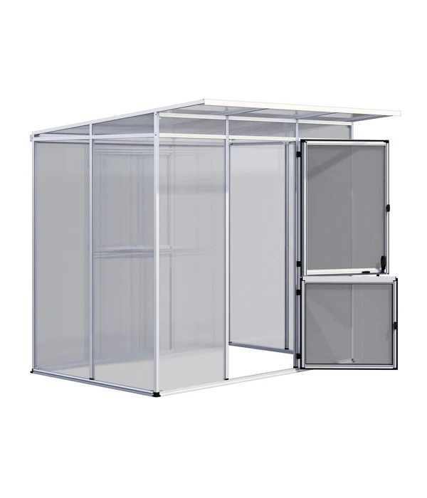 KGT Gewächshaus Jasmin II, Ca. B227/H212/T203 Cm 3 KGT Gewächshaus Jasmin II, Ca. B227/H212/T203 Cm