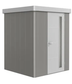 Biohort Gerätehaus Neo A, Quarzgrau/silber