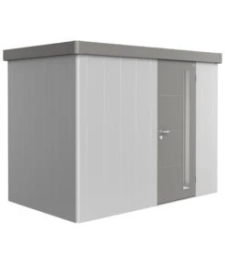 Biohort Gerätehaus Neo 1C, Silber/quarzgrau
