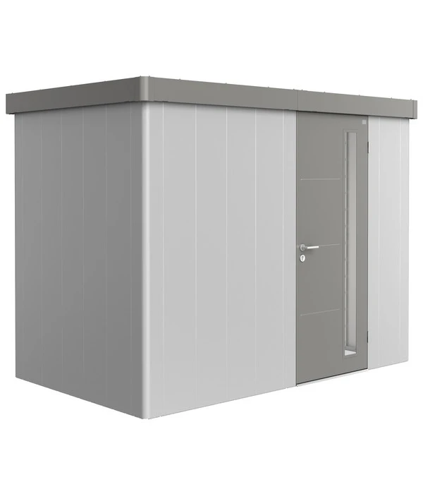 Biohort Gerätehaus Neo 1C, Silber/quarzgrau 3 Biohort Gerätehaus Neo 1C, Silber/quarzgrau