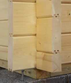 Wolff Finnhaus Gartenhaus Trondheim 70-A XL, Inkl. Lounge 300 Rechts, Ca. B680/H256/T390 Cm -Biohort || LECHUZA Verkaufsgeschäft 6931521 WE DE 010 FinnhausEleganto