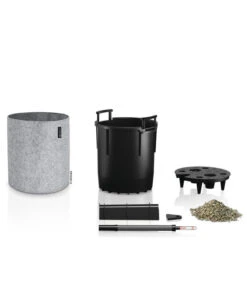 LECHUZA® TRENDCOVER Felt, All-in-One Set -Biohort || LECHUZA Verkaufsgeschäft 6946941 WE FS 002 TrendcoverFeltHellgrau 6947121