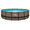 Summer Waves Frame Pool Elite, Teak, Rund -Biohort || LECHUZA Verkaufsgeschäft 6990980 WE FS 001 SummerWavesFramepoolEliteteakrund