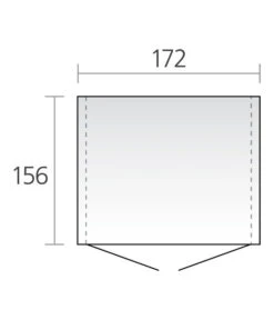 Biohort Gerätehaus Europa 2 -Biohort || LECHUZA Verkaufsgeschäft M500000099 Schema 001 BiohortMGHEuropa2